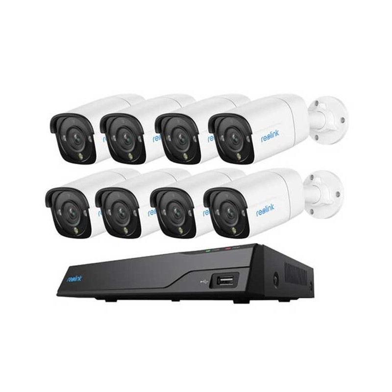 Buy Reolink KIT - NVS16-12MB8 - 16xChNVR+8x12MP Bullet+4TB in Cyprus, Nicosia, Limassol, Larnaka, Pafos