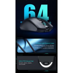 Thunderobot ML602 SE Wireless Gaming Mouse - PAW3104 8000DPI - White (Boxed) — Buy in Cyprus with Fast Delivery