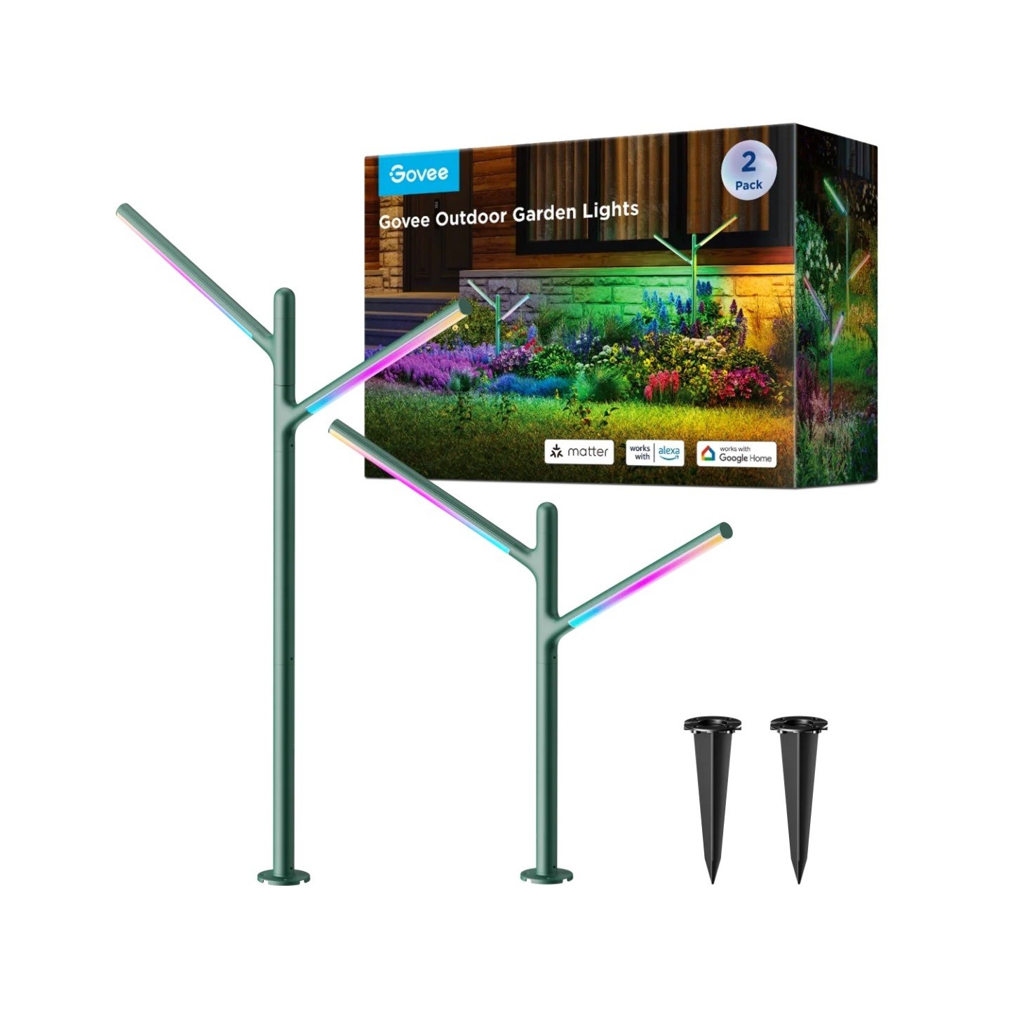 Govee Outdoor Smart Garden Light - H7086341 - RGBICWW — Buy in Cyprus with Fast Delivery