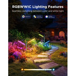 Buy Govee Outdoor Smart Garden Light - H7086341 - RGBICWW in Cyprus, Nicosia, Limassol, Larnaka, Pafos