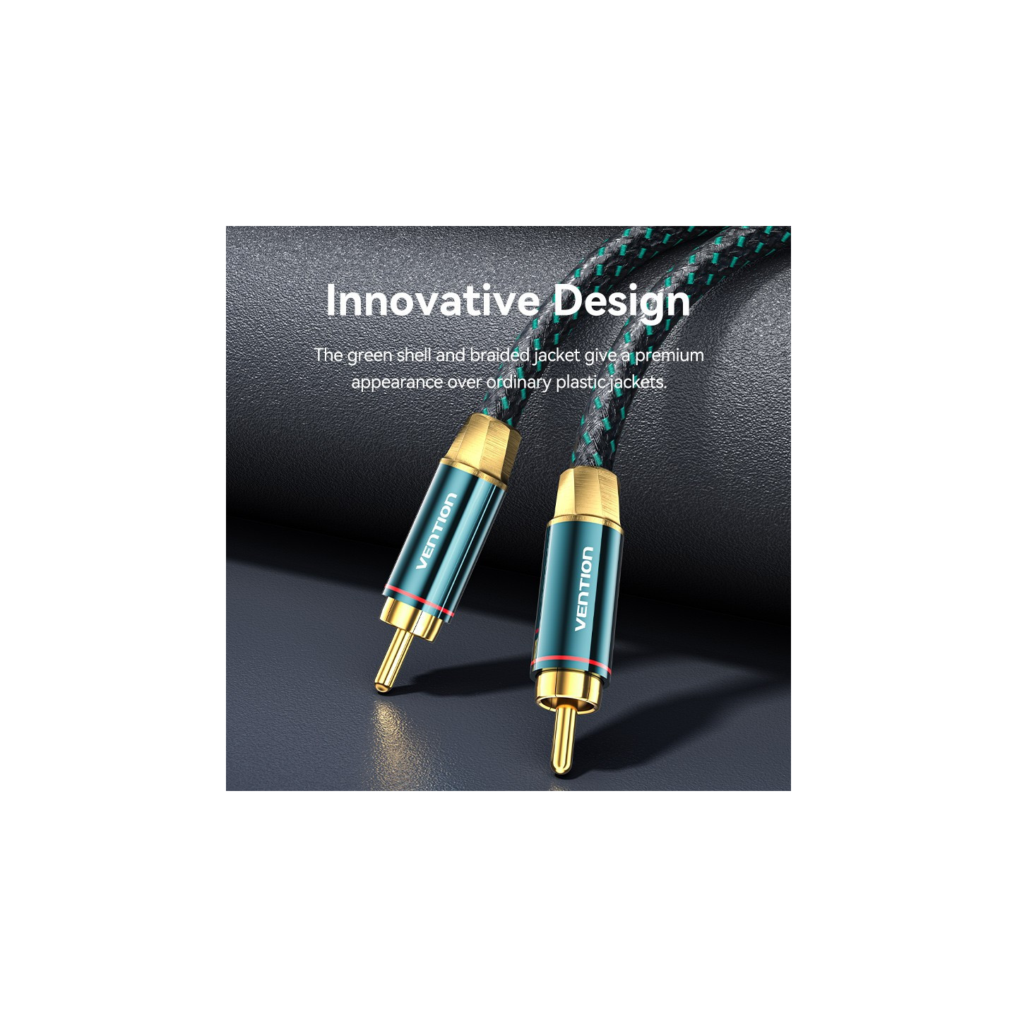 Vention AUDIO Digital Coaxial RCA Cable - BCTGH - 2.0m — Buy in Cyprus with Fast Delivery