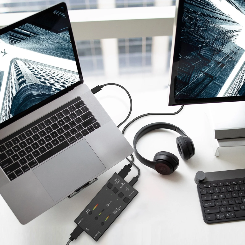 Buy j5create Capture Card - JVA06 - Dual HDMI to USB-C A 1080p 3.5mm DSLR PD Win... in Cyprus, Nicosia, Limassol, Larnaka, Pafos