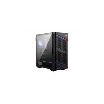 MSI MPG VELOX 100P AIRFLOW - Mid-Tower ATX Case - High Airflow, ARGB Lighting, Vertical GPU Support