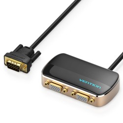Buy Vention VGA Splitter - DBABF - 2-Port with Power & VGA Cable 1.0m in Cyprus, Nicosia, Limassol, Larnaka, Pafos