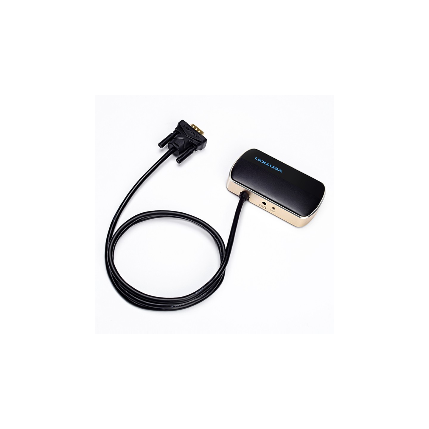 Vention VGA Splitter - DBABF - 2-Port with Power & VGA Cable 1.0m — Buy in Cyprus with Fast Delivery