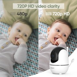 Buy Bonoch Portable Baby Monitor - BBM03 - 7'' PTZ Camera + Audio No WiFi in Cyprus, Nicosia, Limassol, Larnaka, Pafos