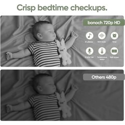 Buy Bonoch Portable Baby Monitor - BBM03 - 7'' PTZ Camera + Audio No WiFi in Cyprus, Nicosia, Limassol, Larnaka, Pafos