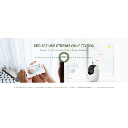 Buy Bonoch Portable Baby Monitor - BBM03 - 7'' PTZ Camera + Audio No WiFi in Cyprus, Nicosia, Limassol, Larnaka, Pafos