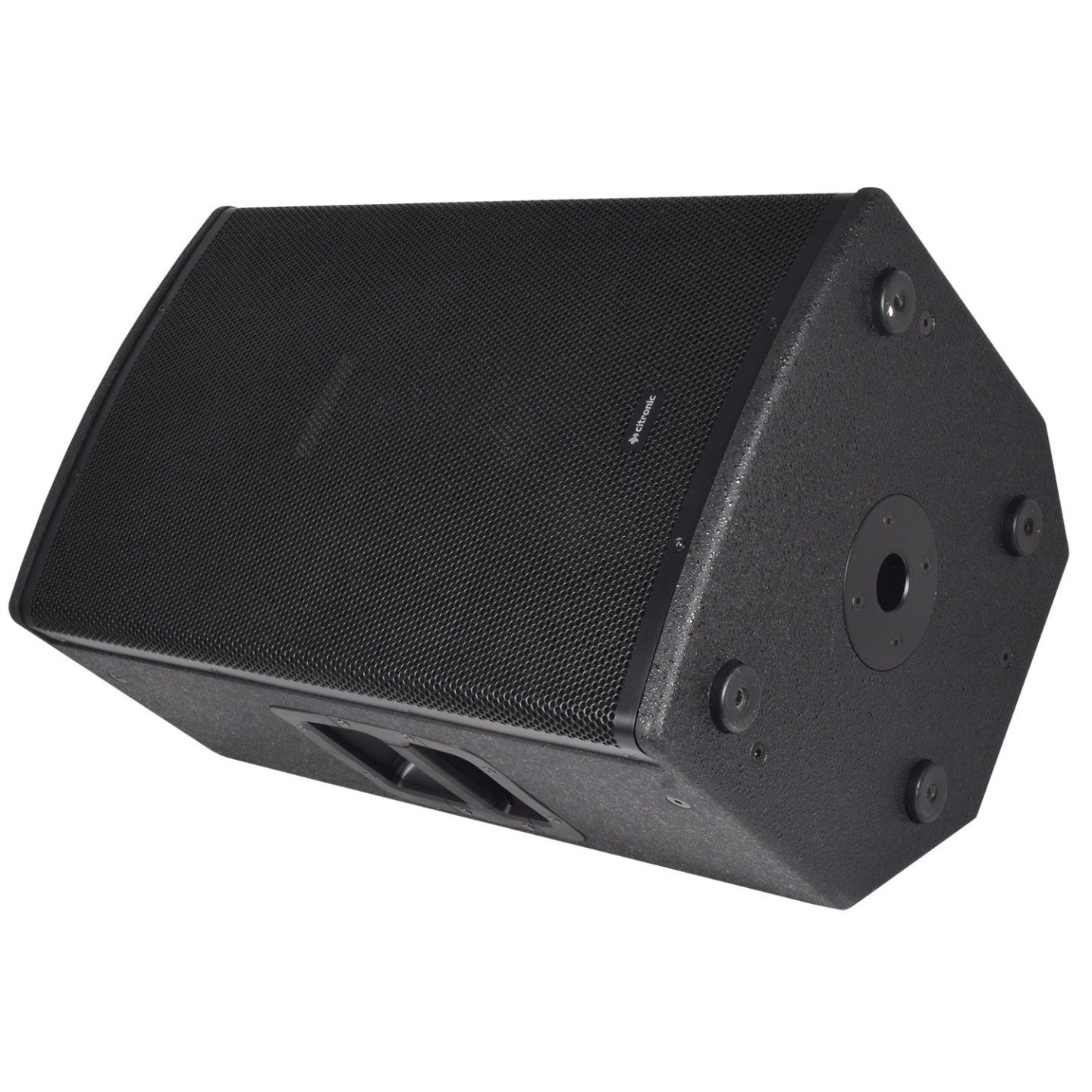 Citronic Full Range 12'' Passive Wooden Speaker 400W Black - CUBA-12 - Full Range 12'' Passive Wooden Speaker 400W Black