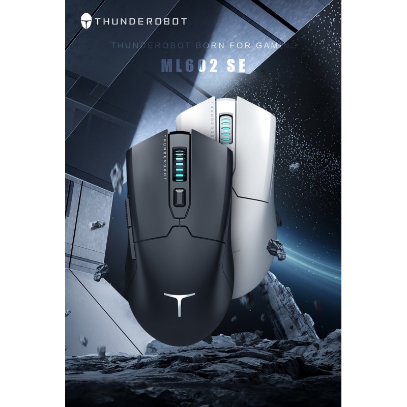 Buy Thunderobot Mouse - ML602 SE - Wireless Gaming Rechargeable Mouse Black in Cyprus, Nicosia, Limassol, Larnaka, Pafos