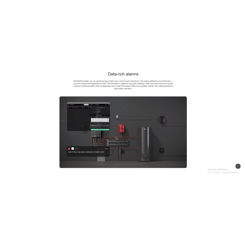 Buy AJAX MultiTransmitter - Wireless Integration in Cyprus, Nicosia, Limassol, Larnaka, Pafos