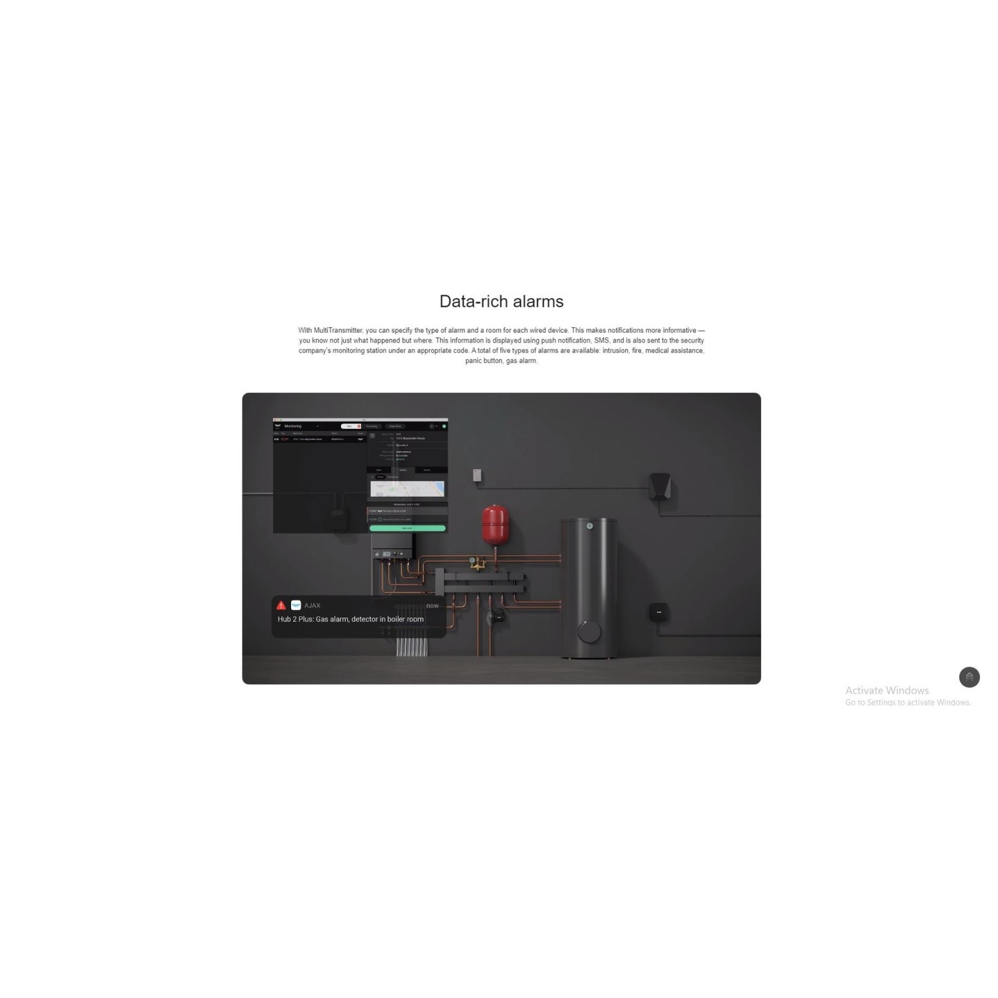 AJAX MultiTransmitter - Wireless Integration — Buy in Cyprus with Fast Delivery