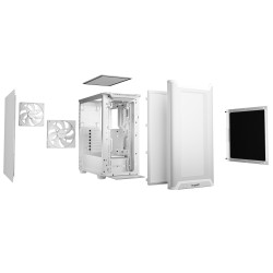 be quiet! Pure Base 501 Airflow Mid-Tower PC Case White (Boxed) — Buy in Cyprus with Fast Delivery