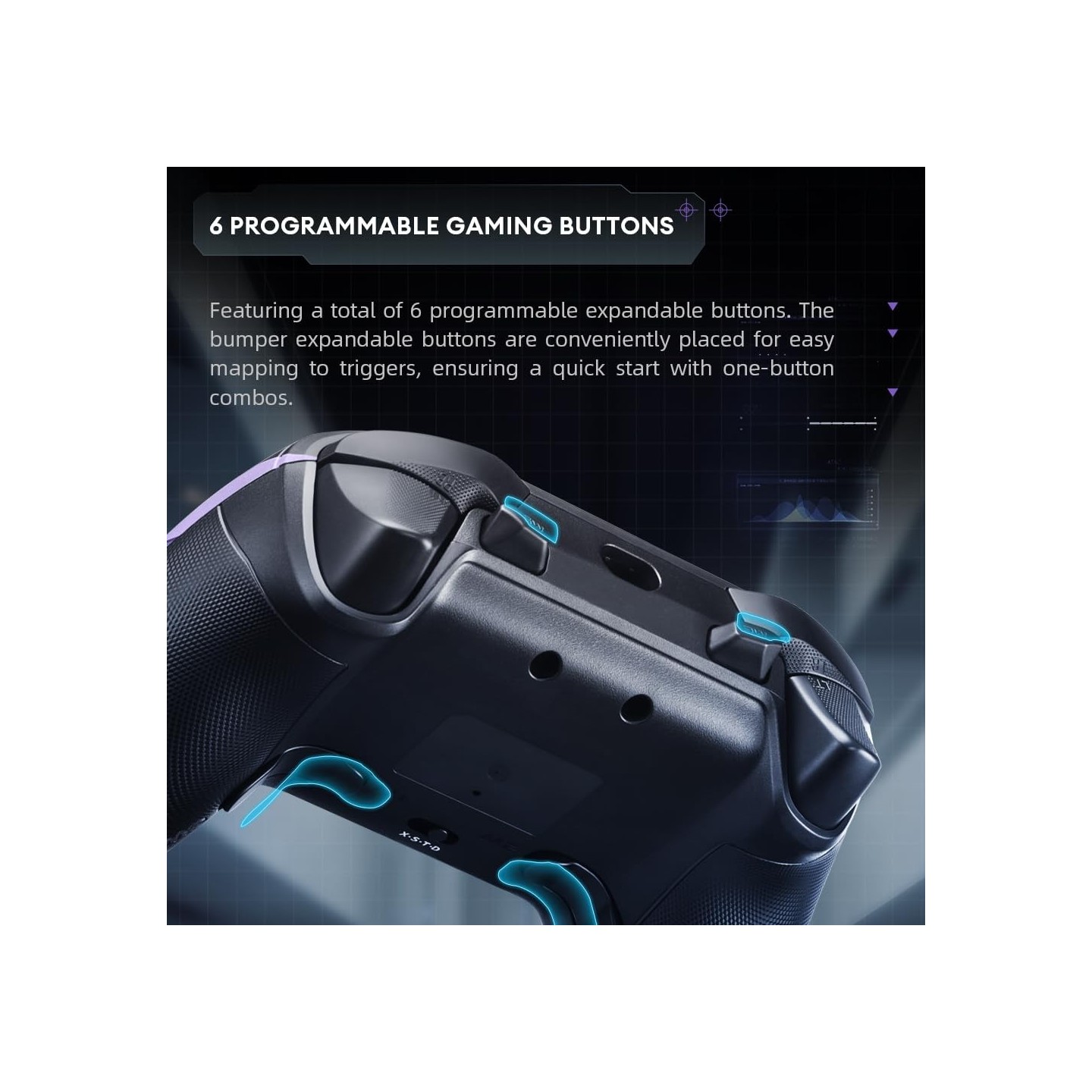 Thunderobot G50S Wireless Hall Effect PC Gamepad - White (Boxed) — Buy in Cyprus with Fast Delivery