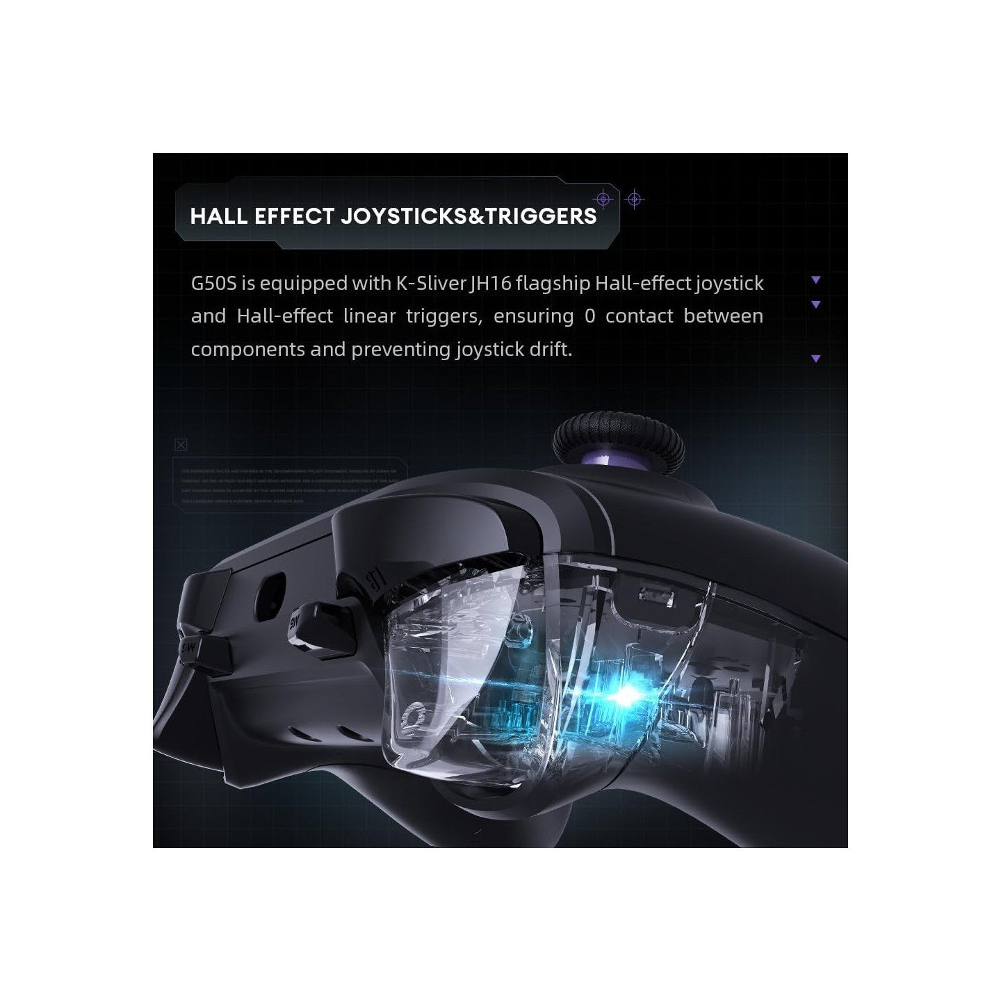 Thunderobot G50S Wireless Hall Effect PC Gamepad - White (Boxed) — Buy in Cyprus with Fast Delivery