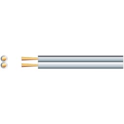 Buy Mercury Economy Speaker Cable - 807.055UK - 2 x 2.5mm White 100m in Cyprus, Nicosia, Limassol, Larnaka, Pafos