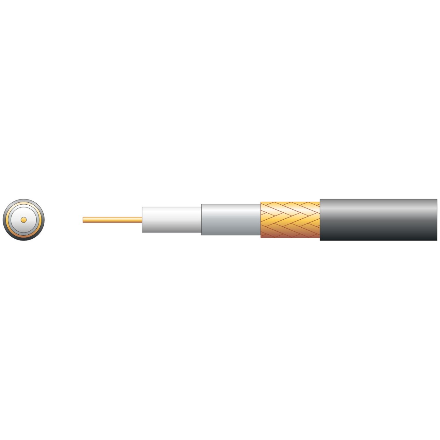Mercury RG59B U Coaxial Cable Foam 100m - 808.101UK - Coaxial Cable Foam 100m — Buy in Cyprus with Fast Delivery