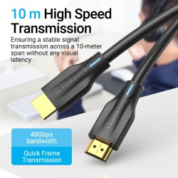 Buy Vention HDMI Cable - AANBH - 2.1 8K 2.0m in Cyprus, Nicosia, Limassol, Larnaka, Pafos