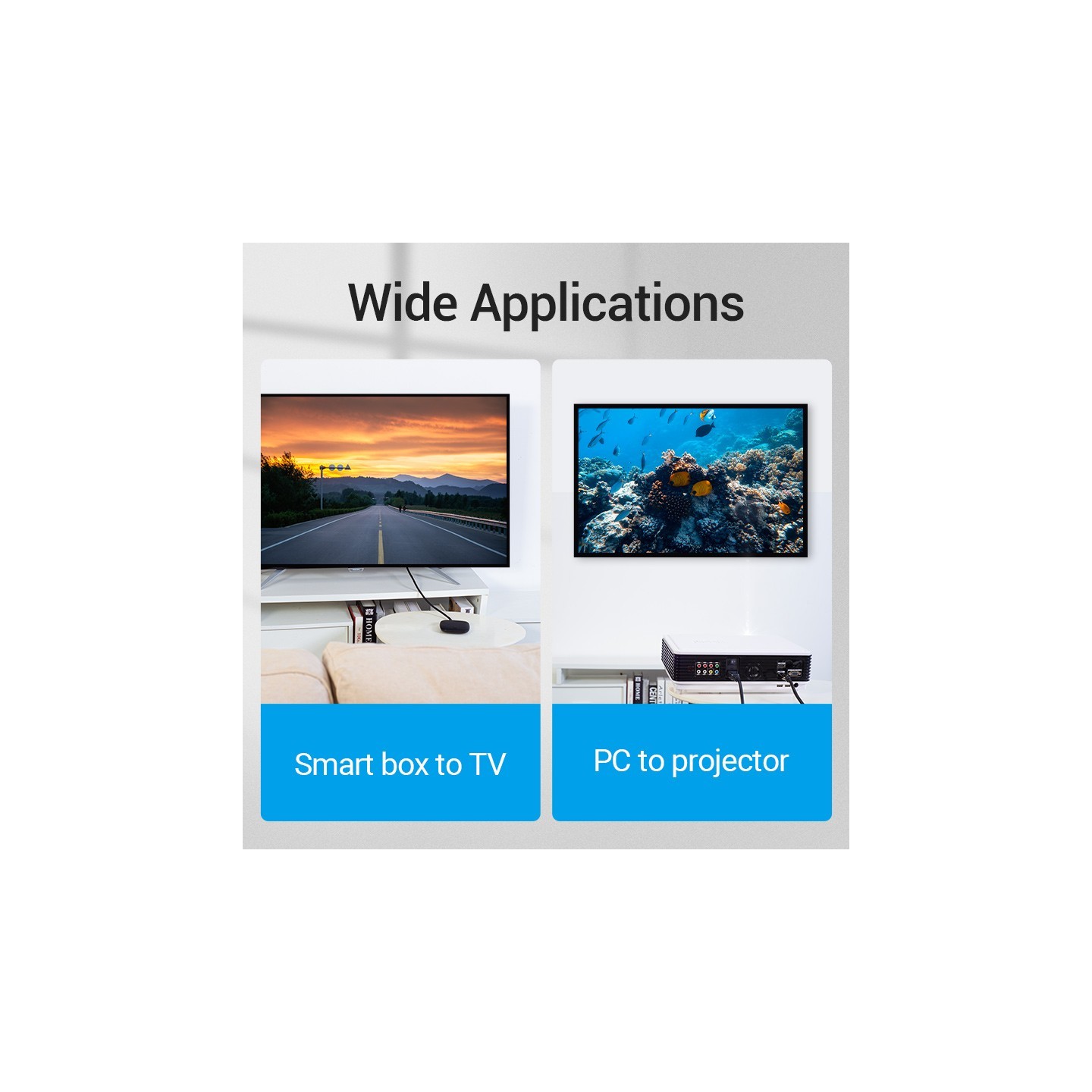 Vention HDMI Cable - AANBH - 2.1 8K 2.0m — Buy in Cyprus with Fast Delivery