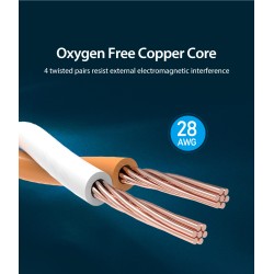 Buy Vention Network Cable - CAT8 SFTP 10.0m Black in Cyprus, Nicosia, Limassol, Larnaka, Pafos