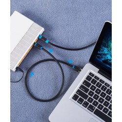 Buy Vention Network Cable - CAT8 SFTP 10.0m Black in Cyprus, Nicosia, Limassol, Larnaka, Pafos