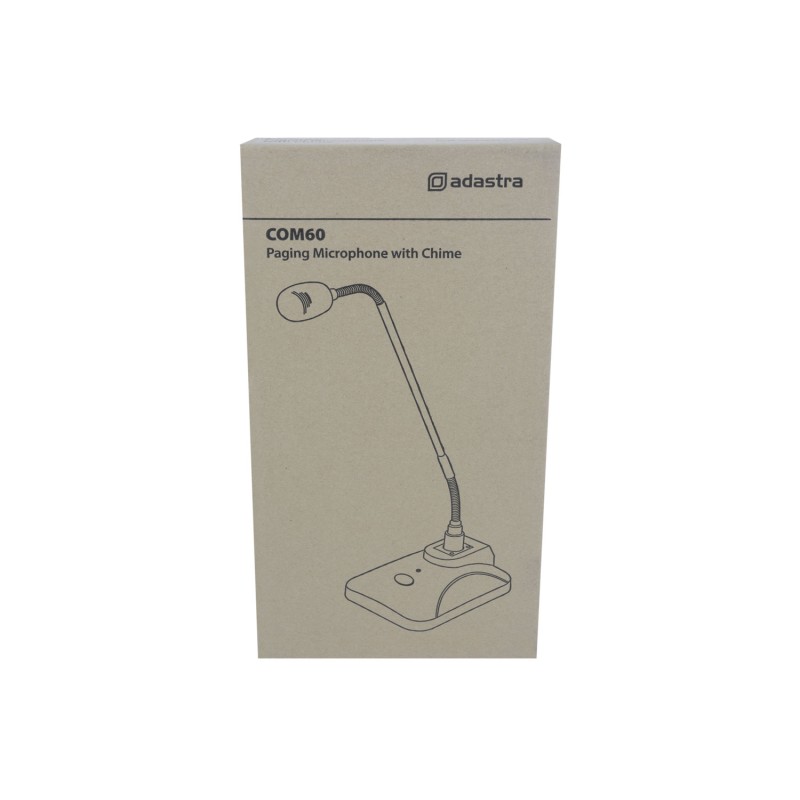 Adastra COM60 Paging Microphone - 952.360UK - with Chime — Buy in Cyprus with Fast Delivery
