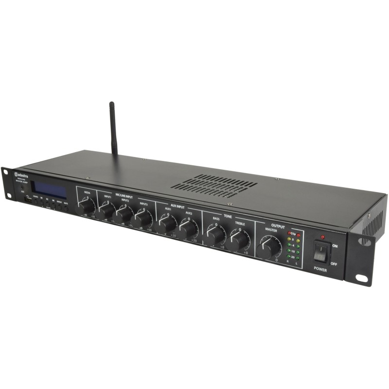 Buy Adastra MM240 Rackmount Amplifier - 953.030UK - 2x120W@4ohms USB BT FM in Cyprus, Nicosia, Limassol, Larnaka, Pafos