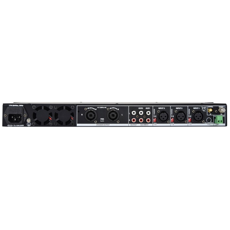 Buy Adastra MM240 Rackmount Amplifier - 953.030UK - 2x120W@4ohms USB BT FM in Cyprus, Nicosia, Limassol, Larnaka, Pafos