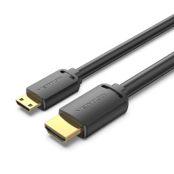 Buy Vention HDMI to HDMI Mini Cable - AGHBI - HDMI to HDMI Mini Cable - 3.0m in Cyprus, Nicosia, Limassol, Larnaka, Pafos