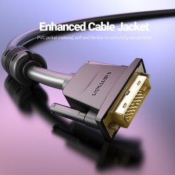 Buy Vention DVI 24+1 Male to Male Cable - 1.5m - EAABG -  in Cyprus, Nicosia, Limassol, Larnaka, Pafos