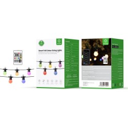Buy WOOX Smart LED Decorative String Light Bulbs - R5195 - IP65 RGB & CCT 9.0m I... in Cyprus, Nicosia, Limassol, Larnaka, Pafos