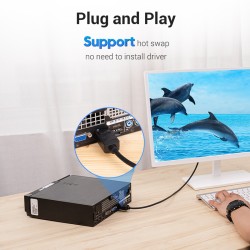 Buy Vention DisplayPort Cable to DVI-D 24+1 - HAFBG - 1.5m in Cyprus, Nicosia, Limassol, Larnaka, Pafos