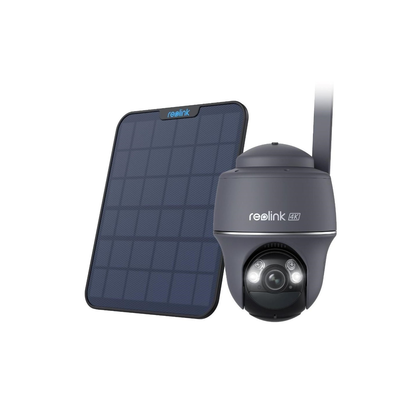 Reolink Outdoor Battery Camera - BP4G - 4K 4G (LTE) PTZ GO PT Ultra (G440) Grey Bundle — Buy in Cyprus with Fast Delivery