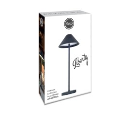 Buy KELU LIBERTY Table Lamp - USB-C Rechargeable IP54 Aluminium 240LM 4000mAh Black in Cyprus, Nicosia, Limassol, Larnaka, Pafos