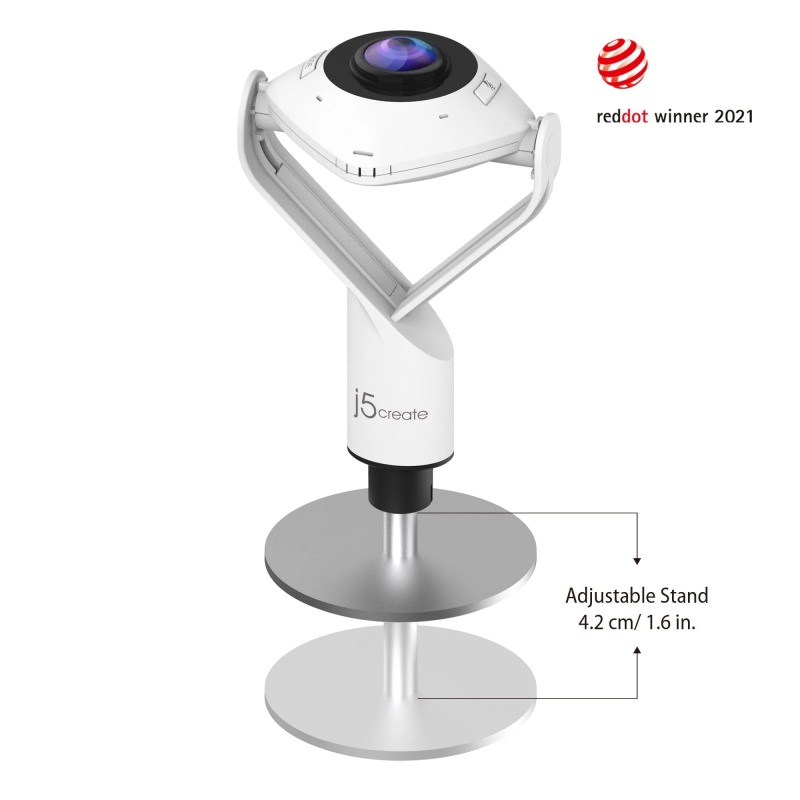 Buy j5create Conference Camera - JVCU360 - FullHD 360° with Omnidirectional Mic... in Cyprus, Nicosia, Limassol, Larnaka, Pafos