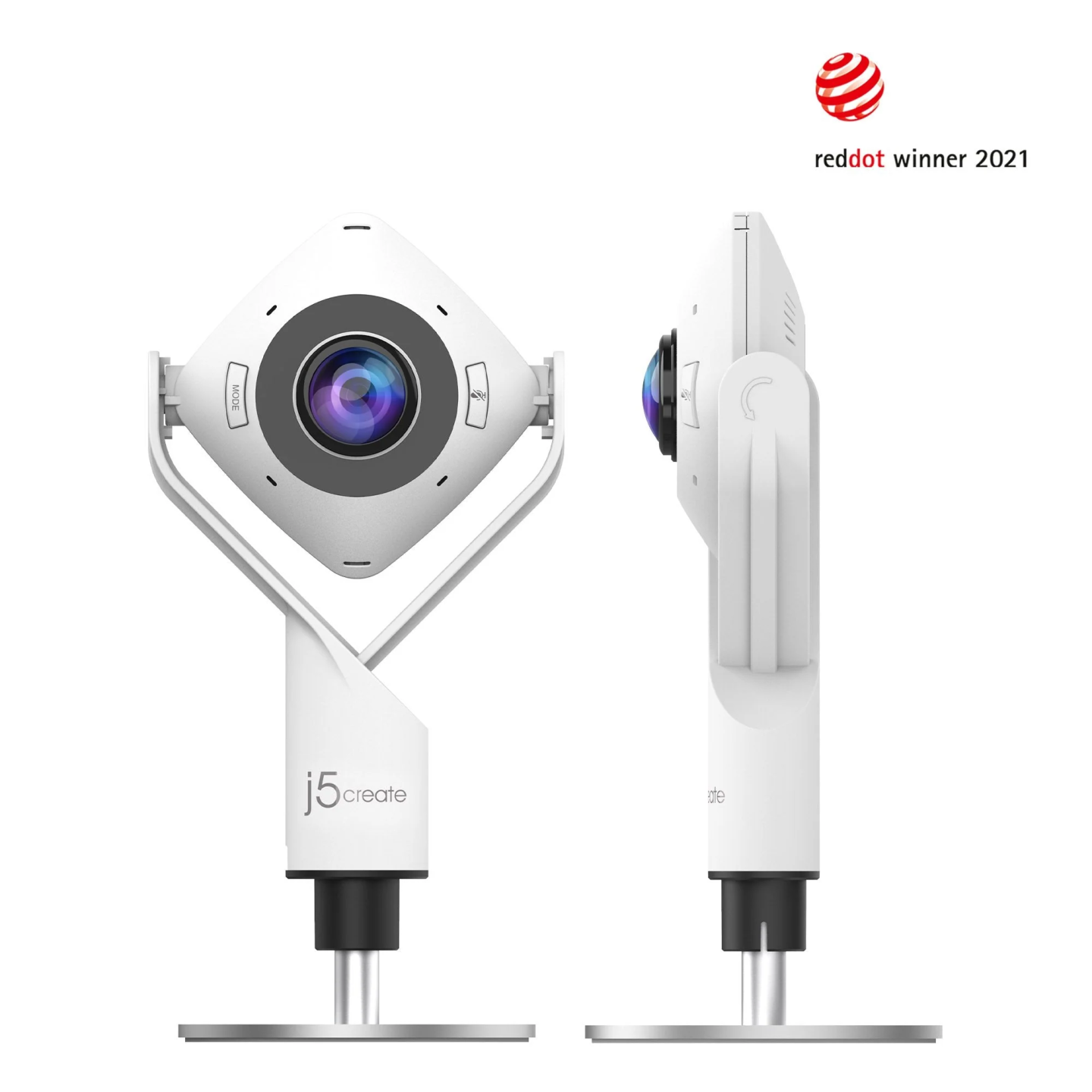 j5create Conference Camera - JVCU360 - FullHD 360° with Omnidirectional Microphone — Buy in Cyprus with Fast Delivery