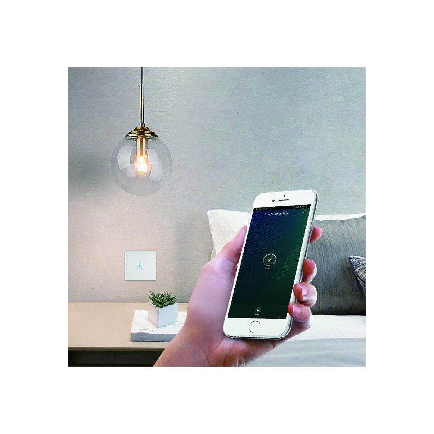 WOOX Wi-Fi Zigbee Smart Wall Light Switch - R7063 - Wi-Fi Zigbee Smart Wall Light Switch — Buy in Cyprus with Fast Delivery