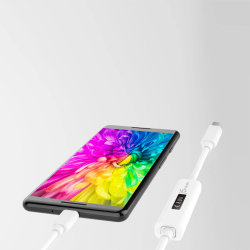 Buy j5create Charging Cable USB-C to USB-C - JUCP14 - with OLED Dynamic Power Me... in Cyprus, Nicosia, Limassol, Larnaka, Pafos