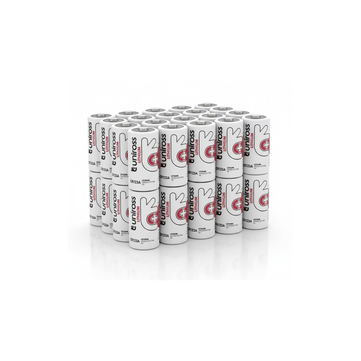 Uniross Lithium CR123A 3V Battery - UBCR123A - 40pcs — Buy in Cyprus with Fast Delivery