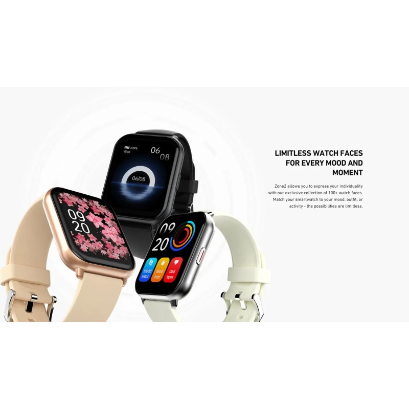 Buy HiFuture Fashion SmartWatch - ZONE2 - Silver Grey in Cyprus, Nicosia, Limassol, Larnaka, Pafos