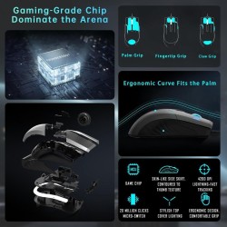 Thunderobot MG701 Wired Gaming Mouse - 4200 DPI - PAW3519 (Boxed) — Buy in Cyprus with Fast Delivery