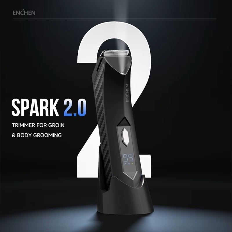Buy Enchen Body Hair Trimmer - SPARK 2 - USB-C 600mAh in Cyprus, Nicosia, Limassol, Larnaka, Pafos