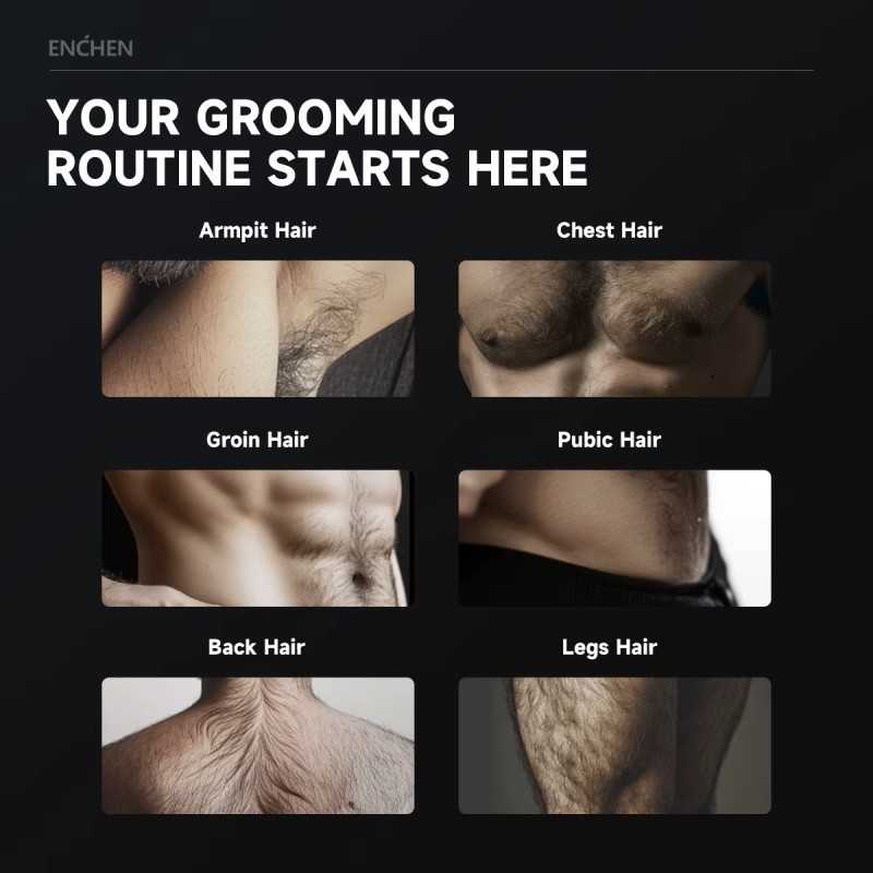 Buy Enchen Body Hair Trimmer - SPARK 2 - USB-C 600mAh in Cyprus, Nicosia, Limassol, Larnaka, Pafos