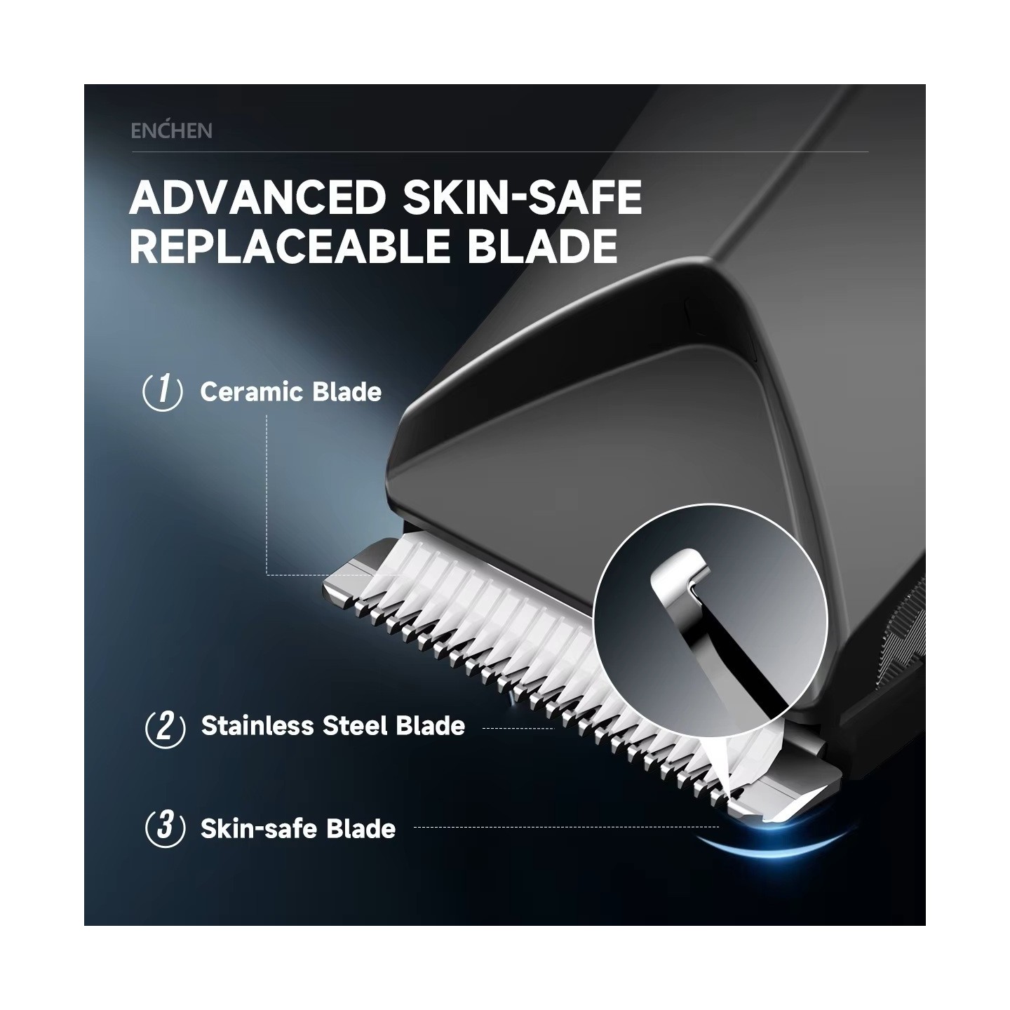 Enchen Body Hair Trimmer - SPARK 2 - USB-C 600mAh — Buy in Cyprus with Fast Delivery