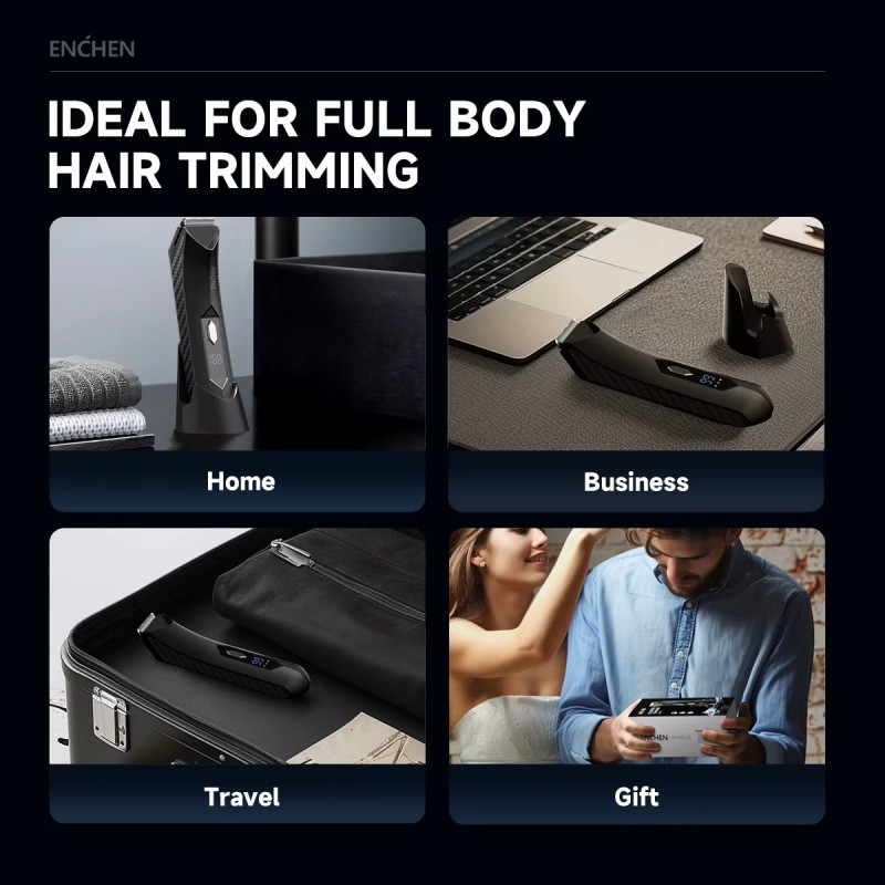 Buy Enchen Body Hair Trimmer - SPARK 2 - USB-C 600mAh in Cyprus, Nicosia, Limassol, Larnaka, Pafos