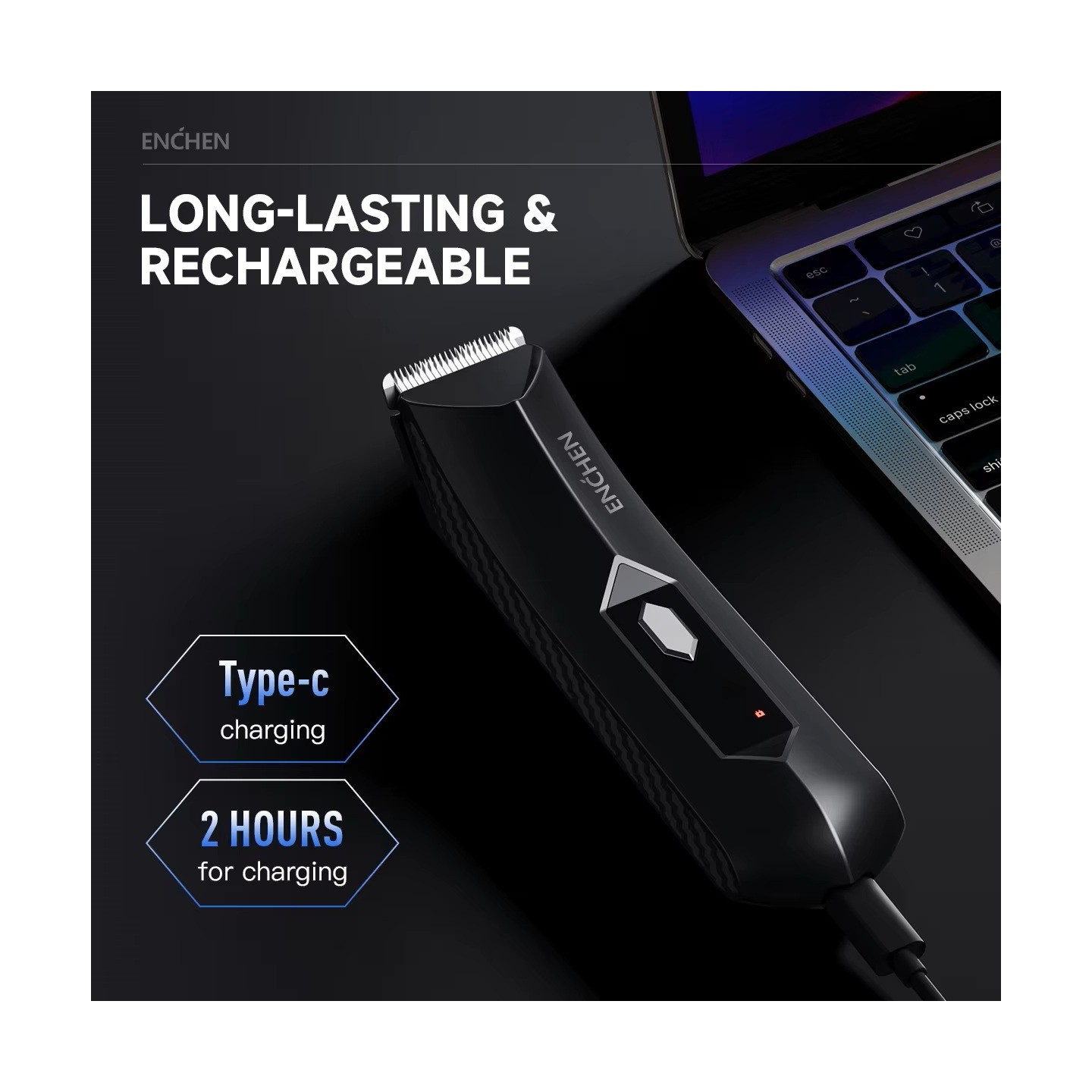 Enchen Body Hair Trimmer - SPARK 2 - USB-C 600mAh — Buy in Cyprus with Fast Delivery