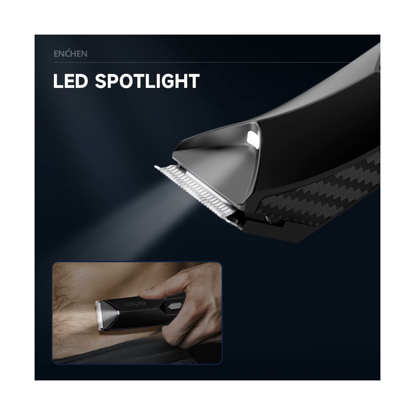 Enchen Body Hair Trimmer - SPARK 2 - USB-C 600mAh — Buy in Cyprus with Fast Delivery