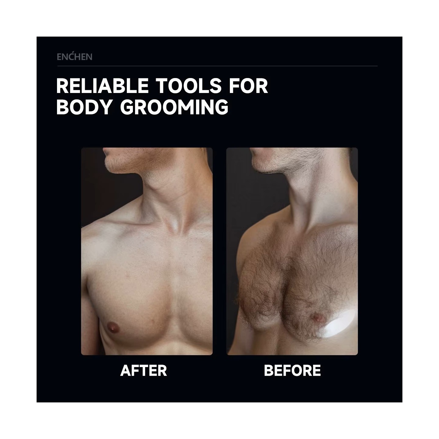 Enchen Body Hair Trimmer - SPARK 2 - USB-C 600mAh — Buy in Cyprus with Fast Delivery