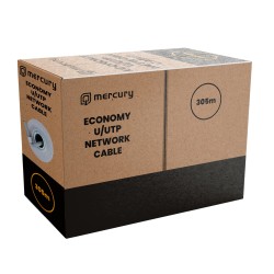Buy Mercury Economy CAT6 CCA UTP Cable - 808.025UK - 305m in Cyprus, Nicosia, Limassol, Larnaka, Pafos