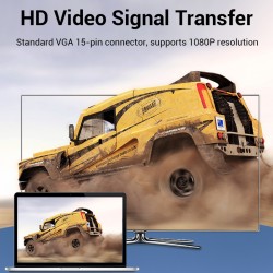 Buy Vention VGA Coupler Female to Female - DDGB0 - Connect 2 VGA Cables in Cyprus, Nicosia, Limassol, Larnaka, Pafos